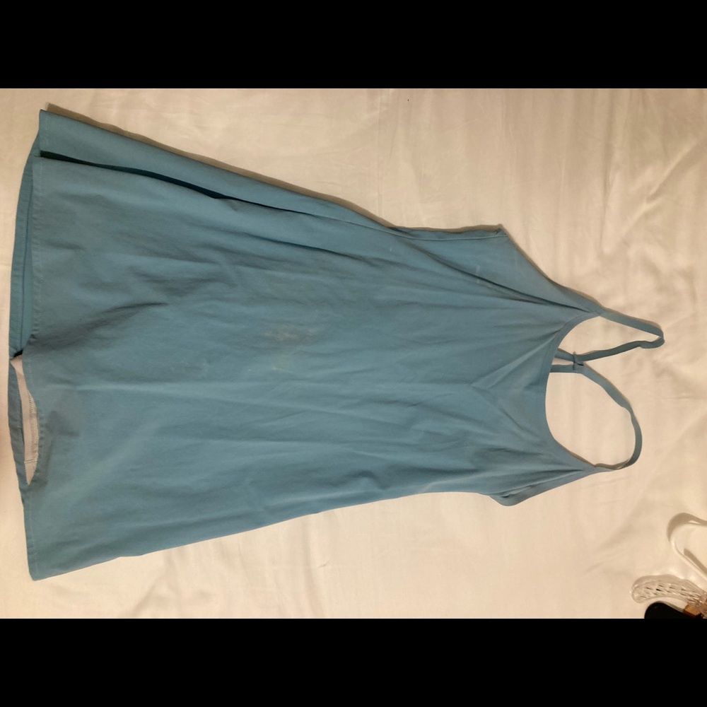 Outdoor voices blue exercise dress